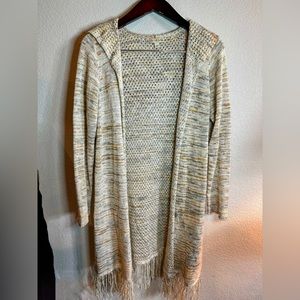 Open front cardigan